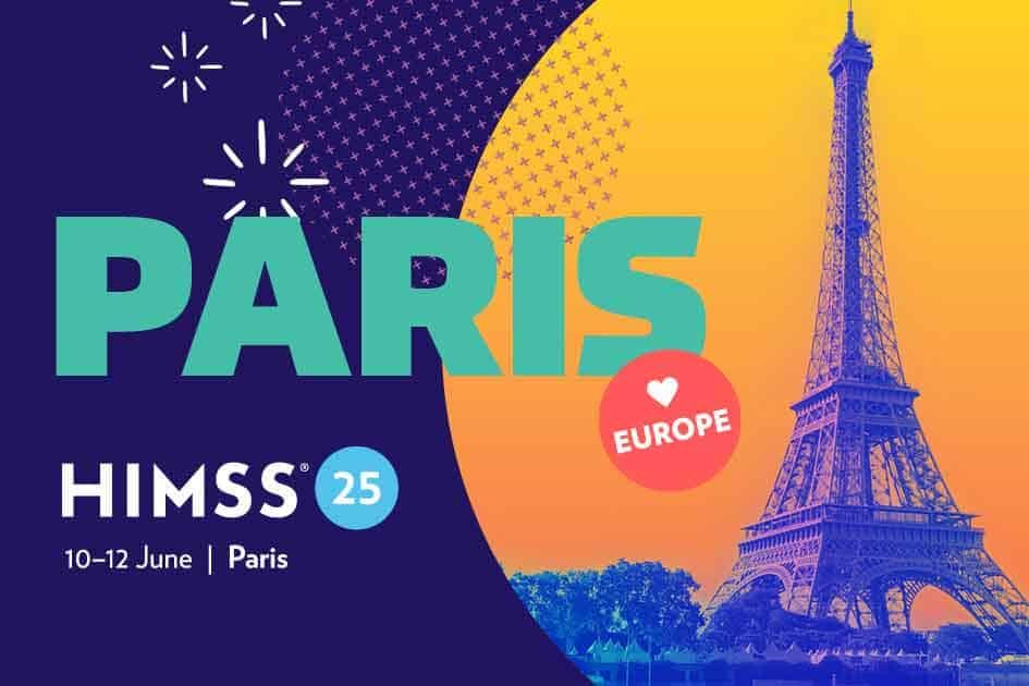 HIMSS Europe 2025 in Paris image. Image courtesy of HIMSS. © 2025 Healthcare Information and Management Systems Society, Inc. (HIMSS). All rights reserved.